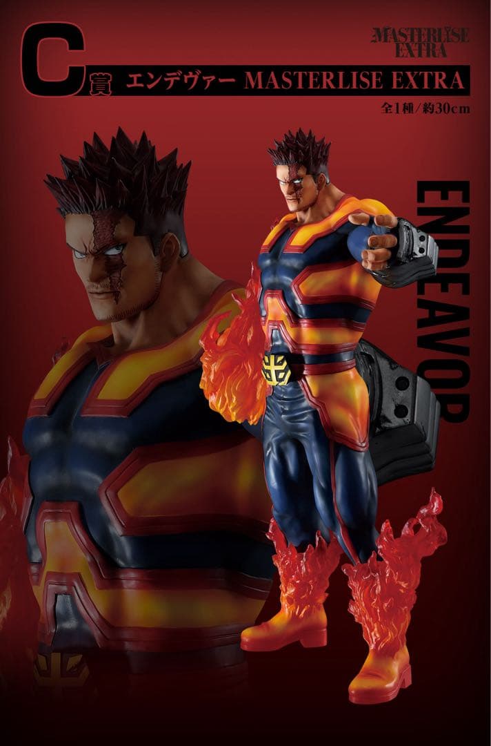 一番くじ ヒロアカ C賞 エンデヴァー 僕のヒーローアカデミア 紡ぐ力