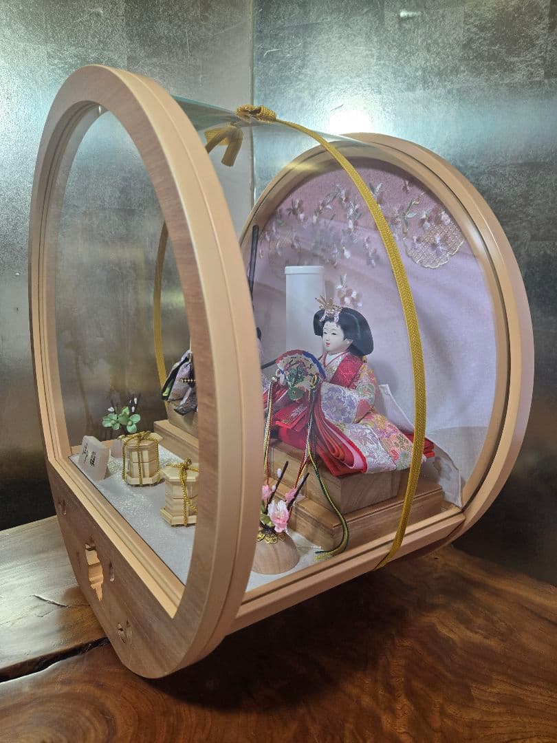 miii♡【一点限り】雛人形 ケース飾り　K53