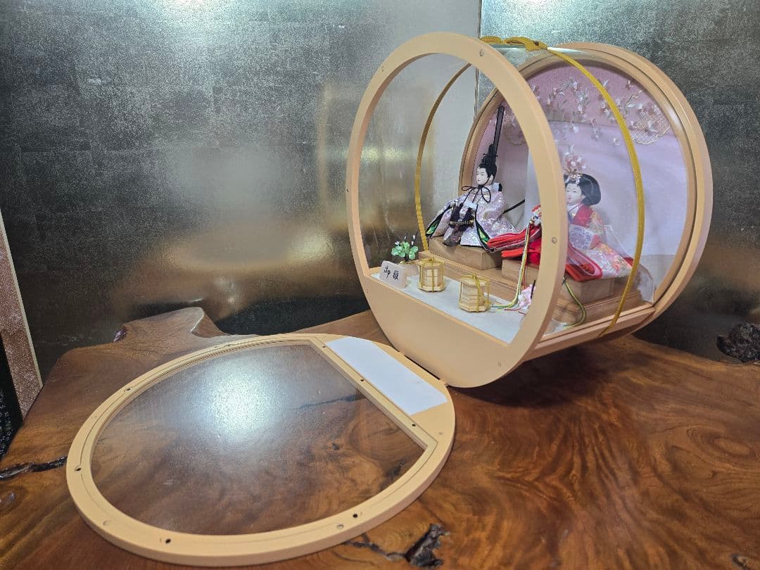 miii♡【一点限り】雛人形 ケース飾り　K53