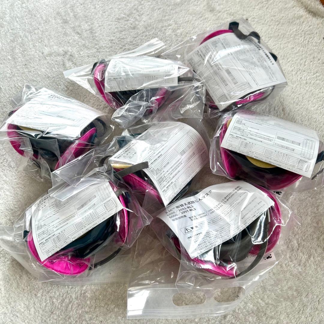 3M 取替式防じんマスク6000/2097-RL3 6500/2091-RL3