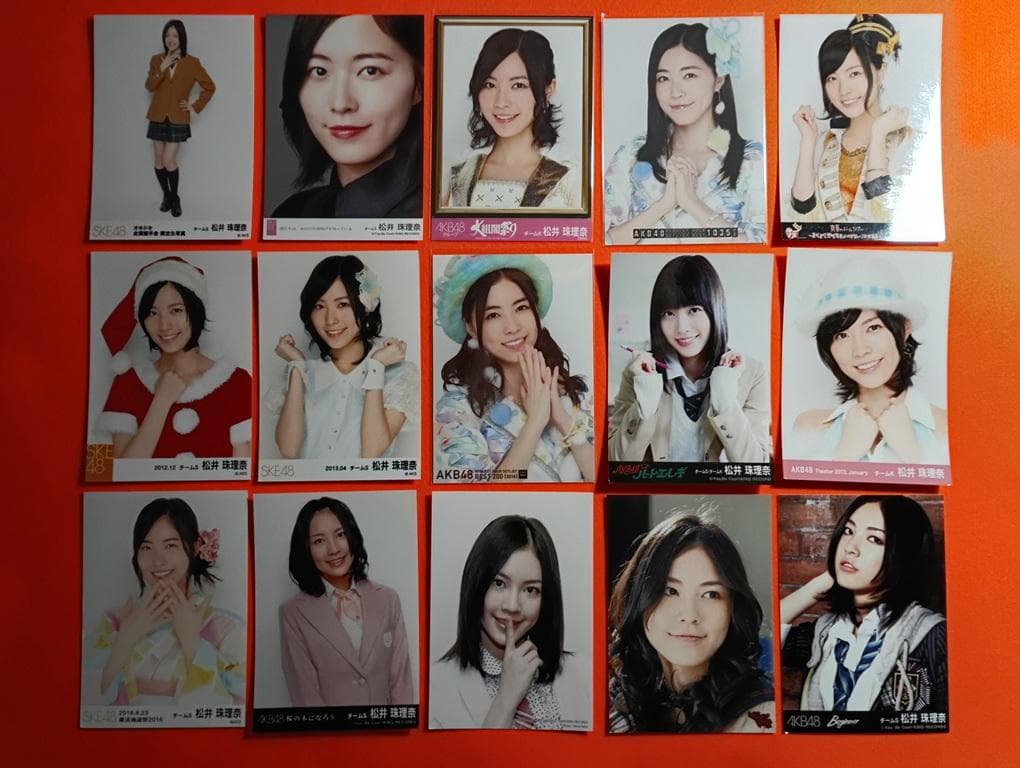SKE48 松井珠理奈 147枚+α 生写真(管理No.S-119-01)