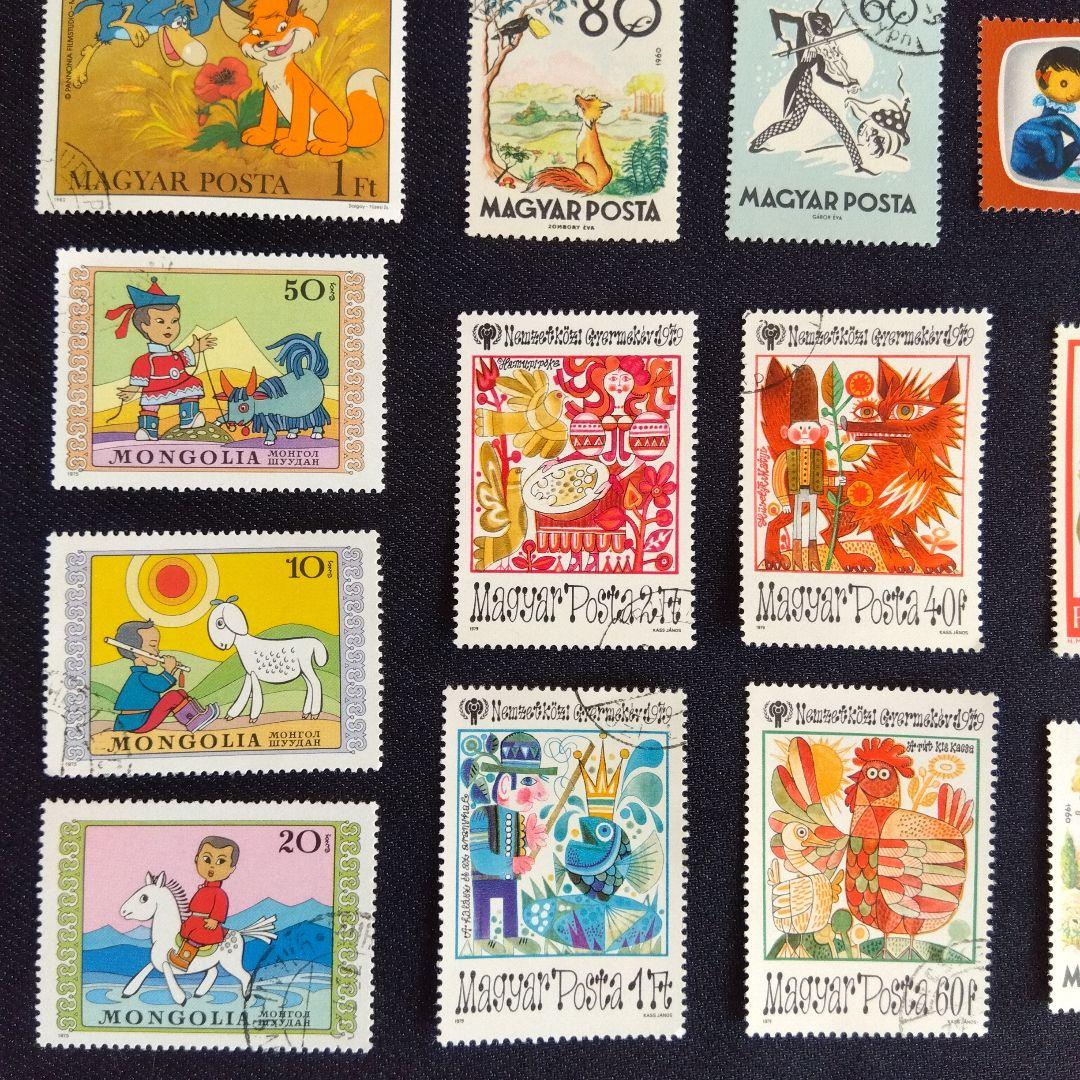 外国切手いろいろ20枚 - メルカリ