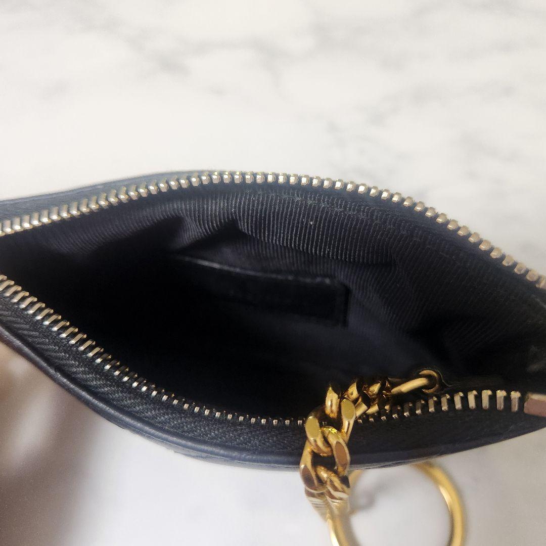 SAINT LAURENT レザー 小銭入れ サンローラン 財布 キー ポーチ
