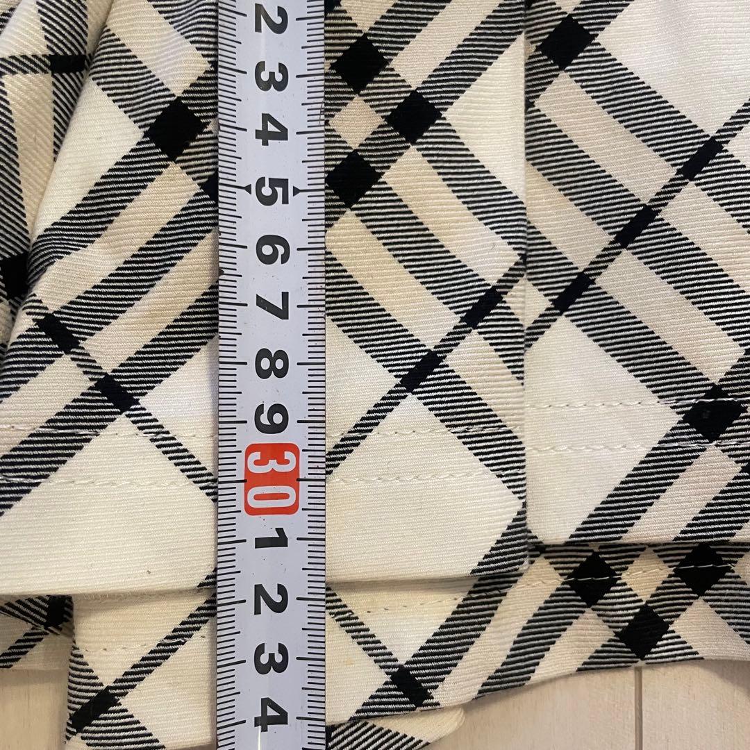 バーバリーブルーレーベル キュロットスカート ショートパンツ サイズS