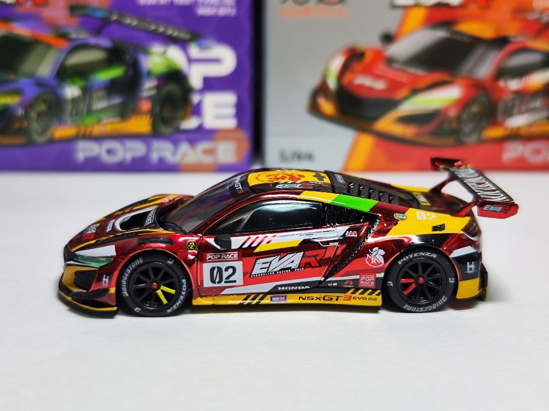 POPRACE NSX EVA エヴァンゲリオン 3台セット