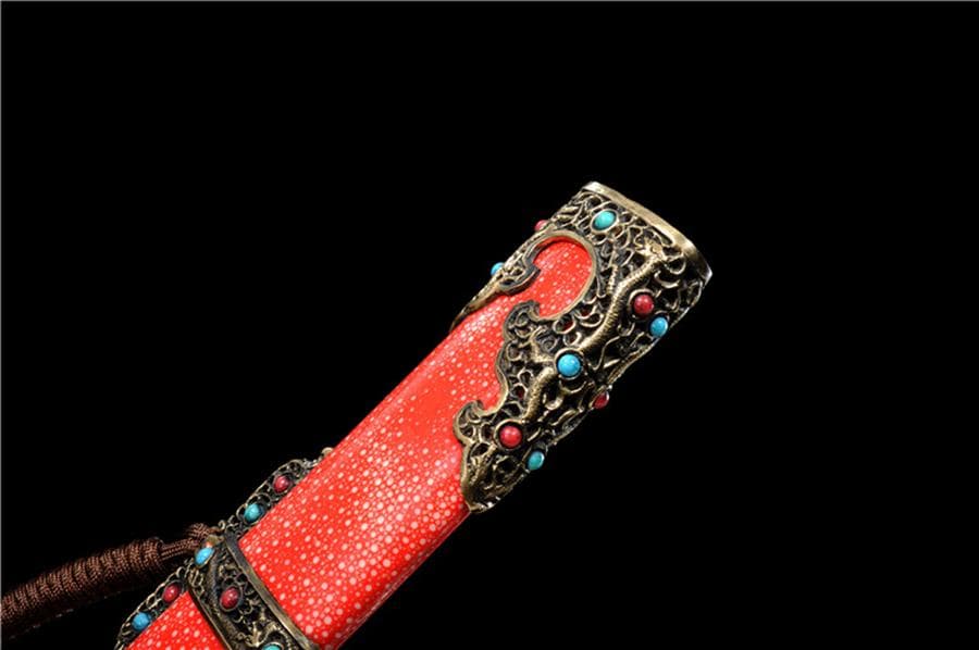 郡王サーベル 模造刀 居合刀 武士道 武具 漢剣 唐刀 龍泉剣 手鍛造打