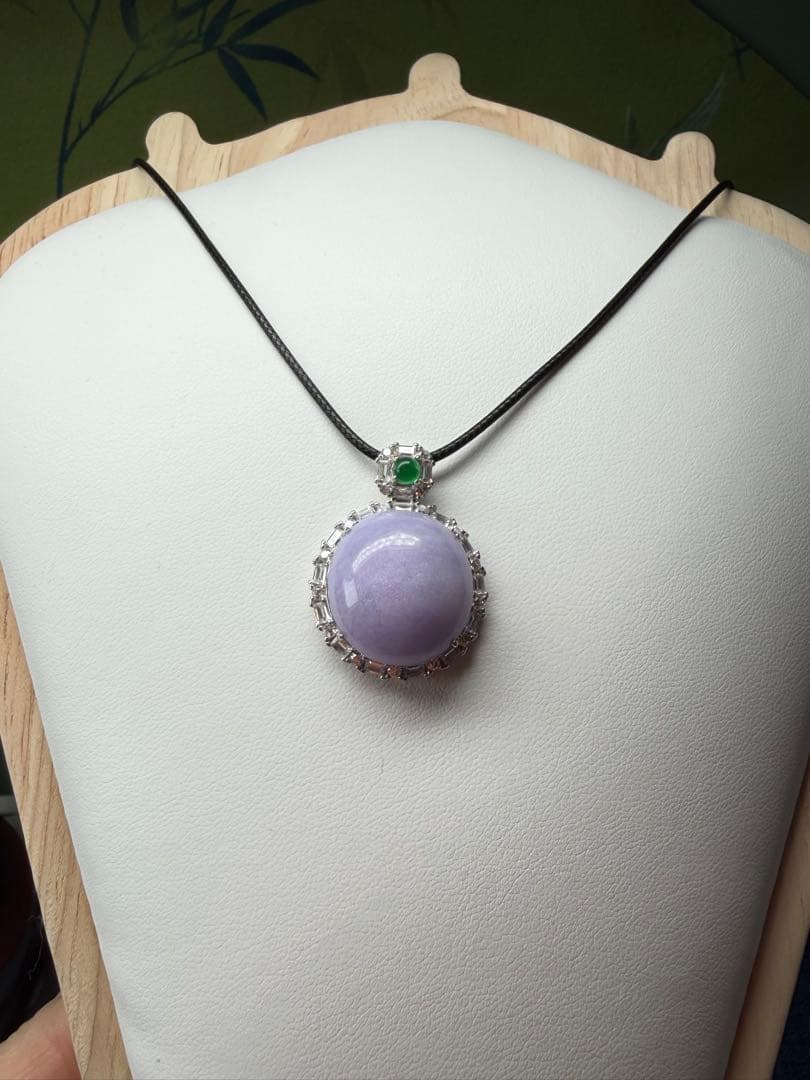 希少‼️コレクションレベル‼️色が極めラベンダーS925ネックレストップ