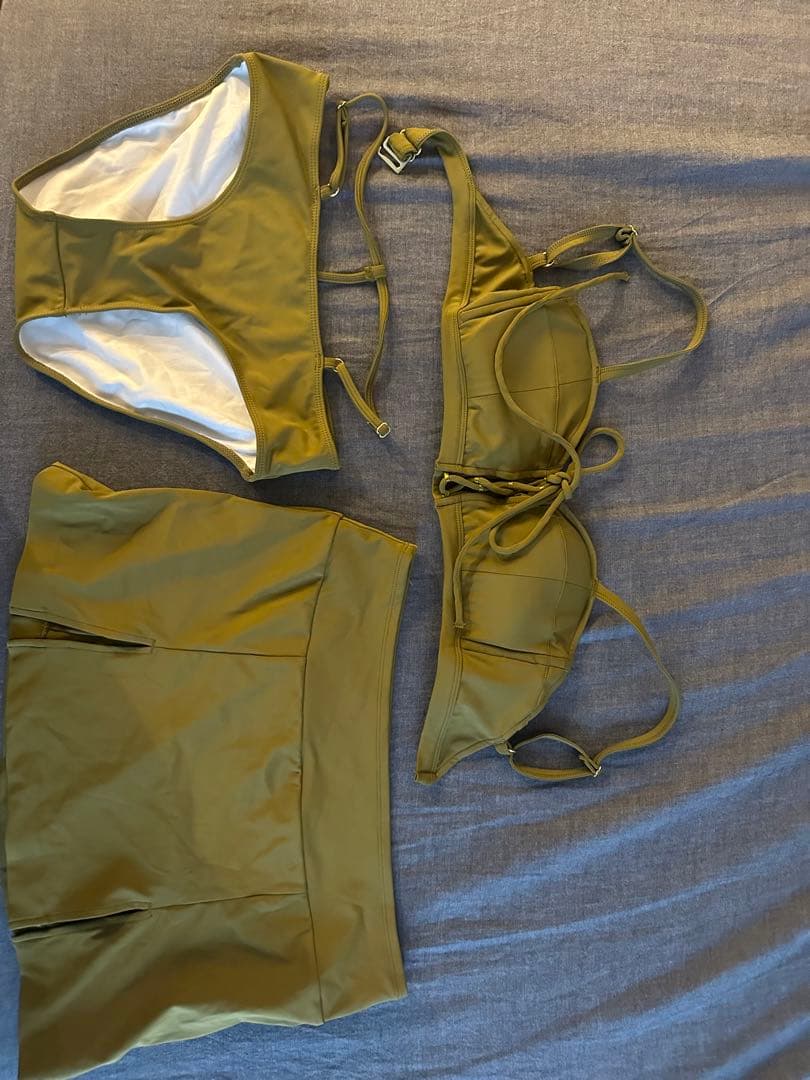 Knuth Marf｜slit skirt swim wear