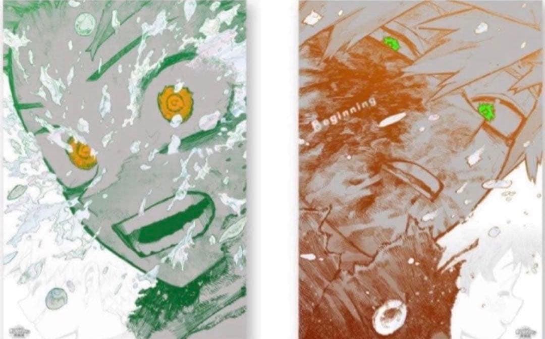 ヒロアカ展 A2アートポスター The Beginning 2枚セット - メルカリ