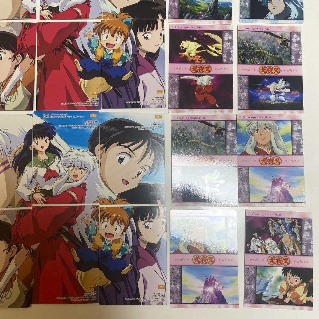 犬夜叉　まとめ売り　カードマスターズ　SP 一枚絵　ED OP 47枚