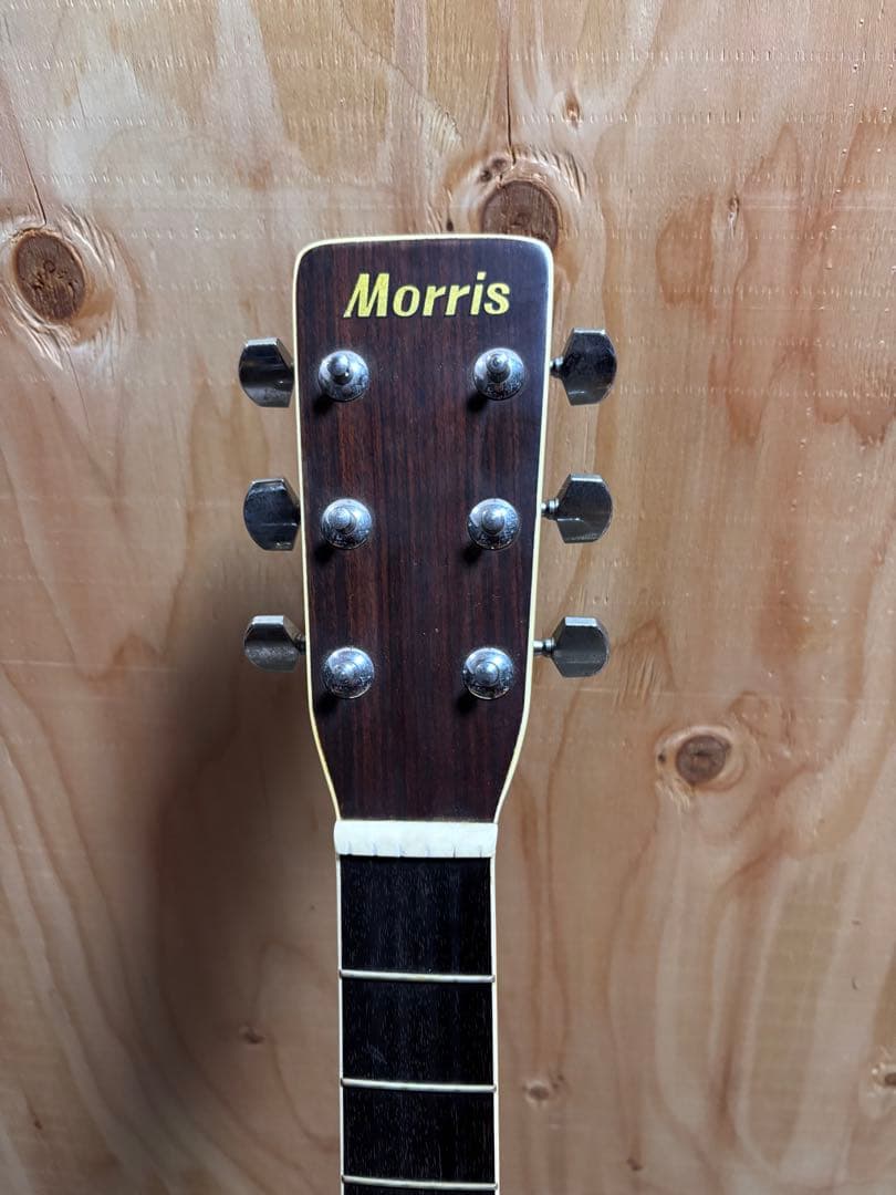 プライスタグ付き　Morris W-25 ジャパンビンテージ 美品 Morris W-25 アコースティックギター ジャパンビンテージ