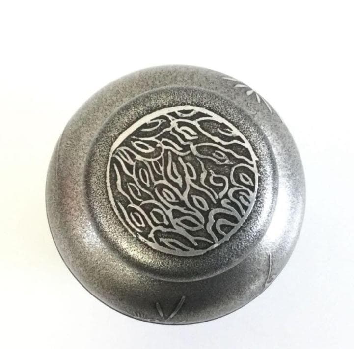 錫製 乾茂號造 茶筒 茶入 茶道具 茶入 中国 - メルカリ