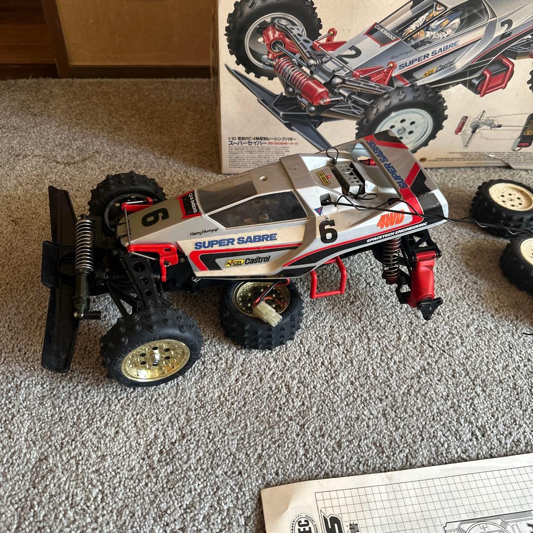 プ*ラ様 タミヤ SUPER SABRE スーパーセイバー プロポ付き
