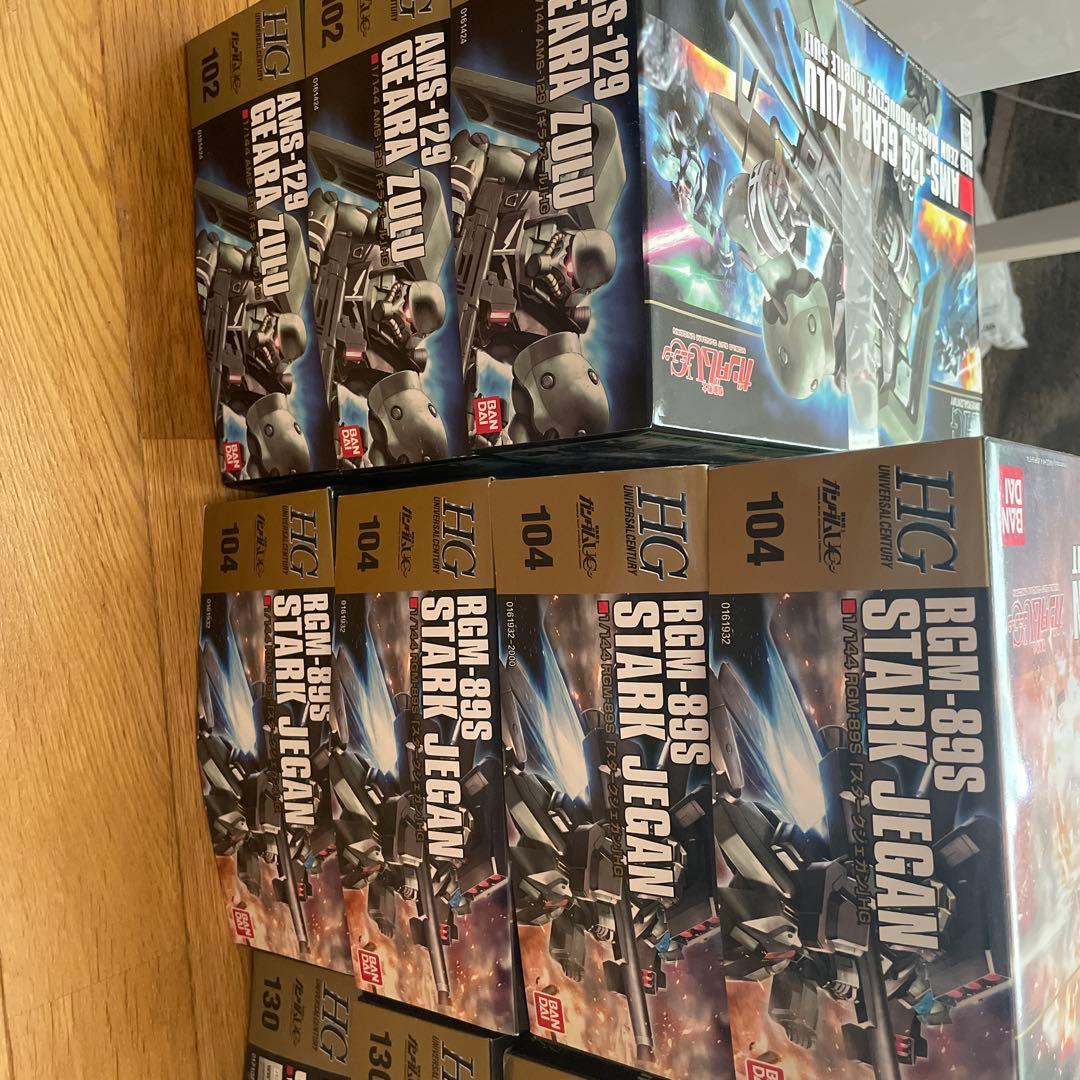 ガンプラセット10体 RGM-89S STARK JEGAN 他