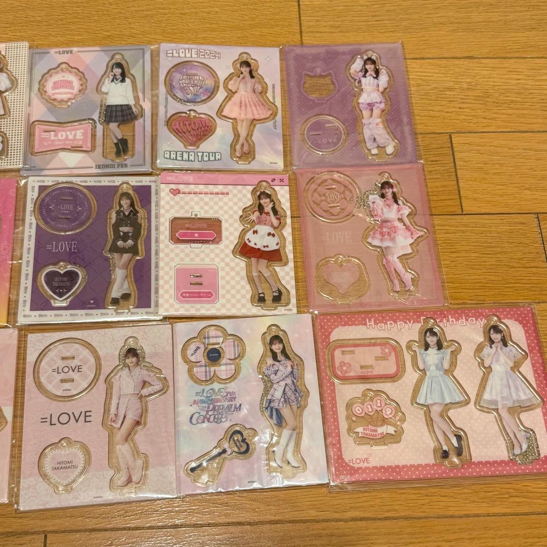 ＝LOVE イコラブ　髙松瞳　アクスタ　まとめ売り