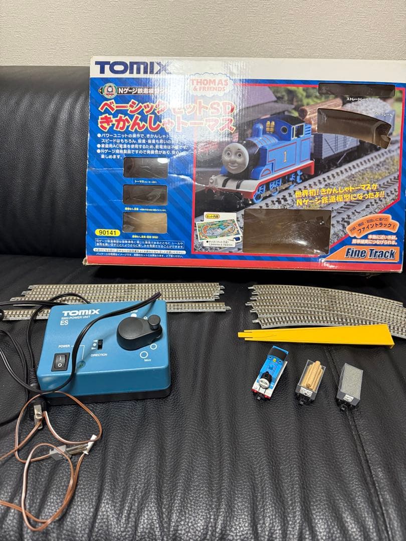 ジャンク品)NゲージTOMIX ベーシックセットSDきかんしゃトーマスセット