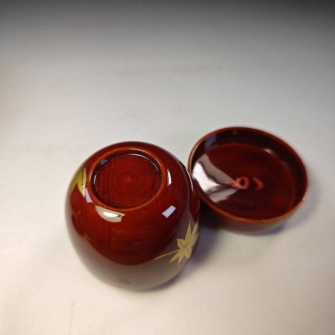 イ804 棗『堀内宗完（兼中斎）極箱』『雲錦蒔絵　春慶　棗』茶道具