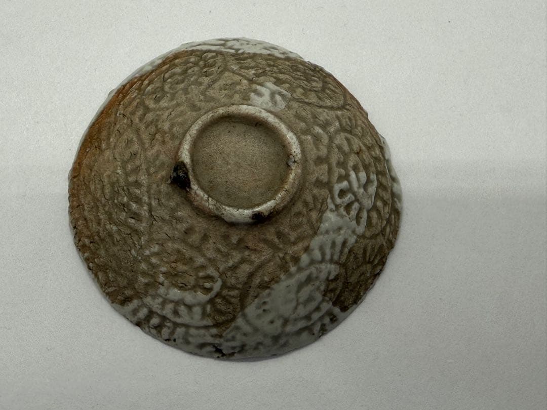 江戸時代　白磁紅皿　アンティーク　送料込み251031