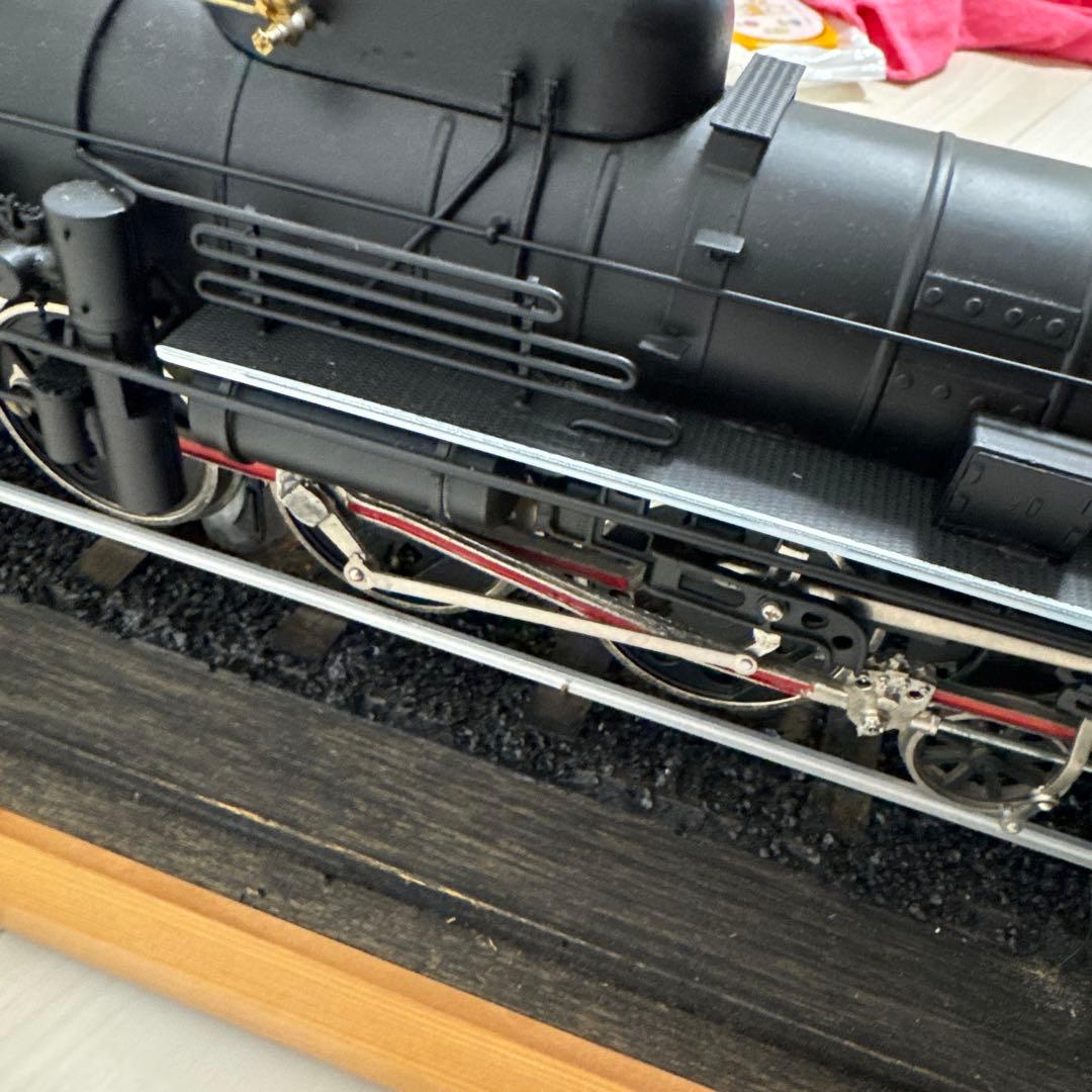 日本の蒸気機関車模型 ガラスケース付き　C571