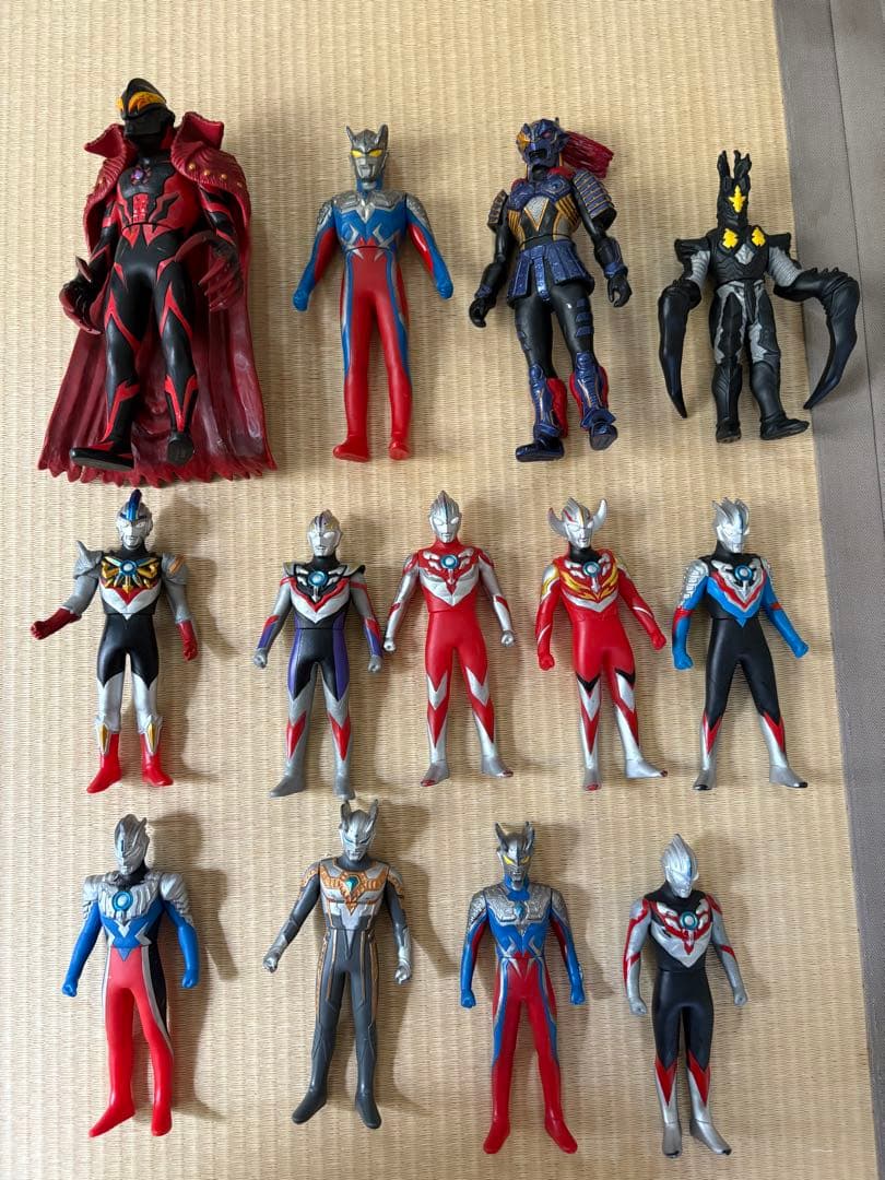 ウルトラマン・ウルトラ怪獣 ソフビ人形、フィギュア）