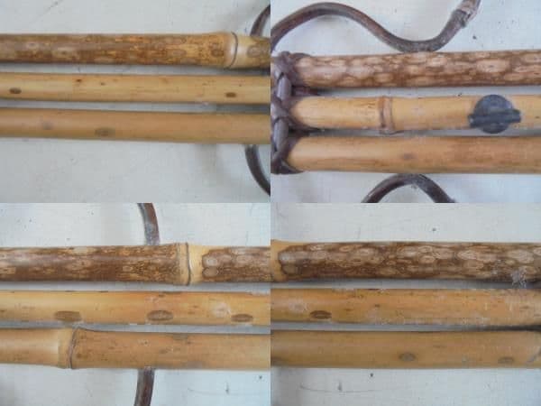 Aka6896 斑竹 紋竹 古竹 一輪差 花入