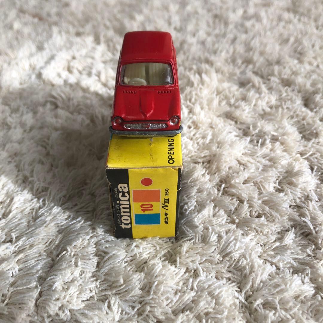 ホンコントミカ HONDA N III 360 赤 ミニカー