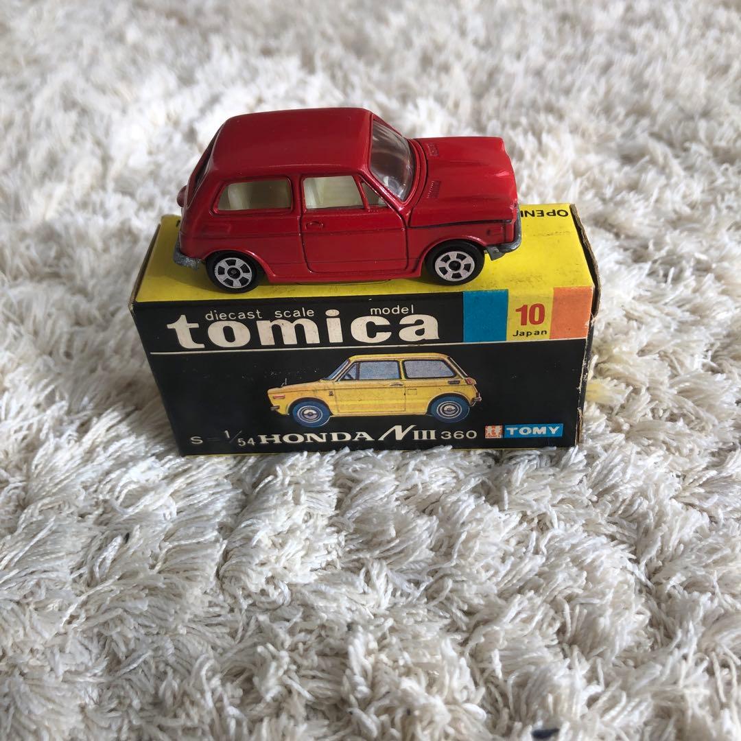 ホンコントミカ HONDA N III 360 赤 ミニカー