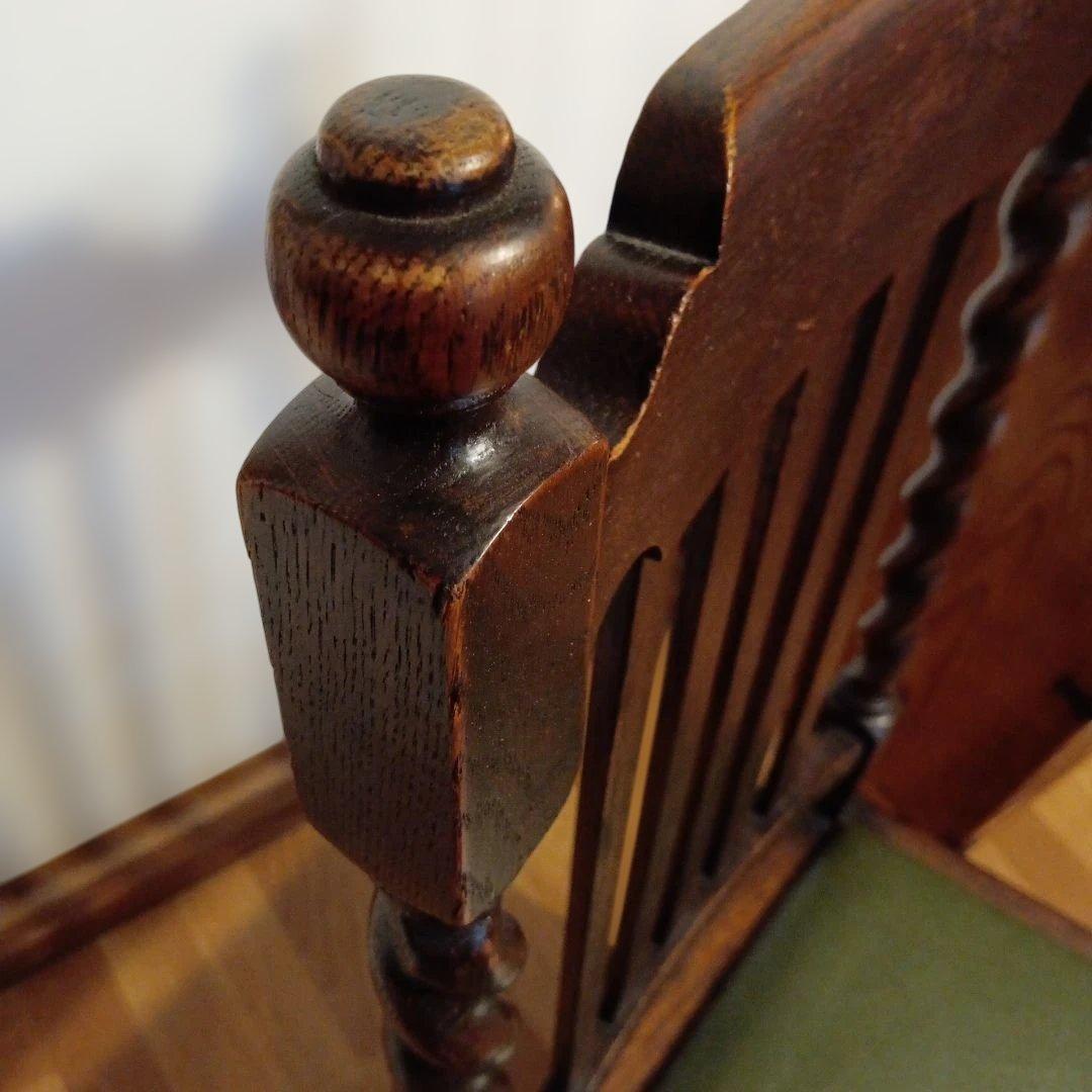 ダイニングチェアー アンティーク イギリスの椅子 1910-20年代 ビンテージ