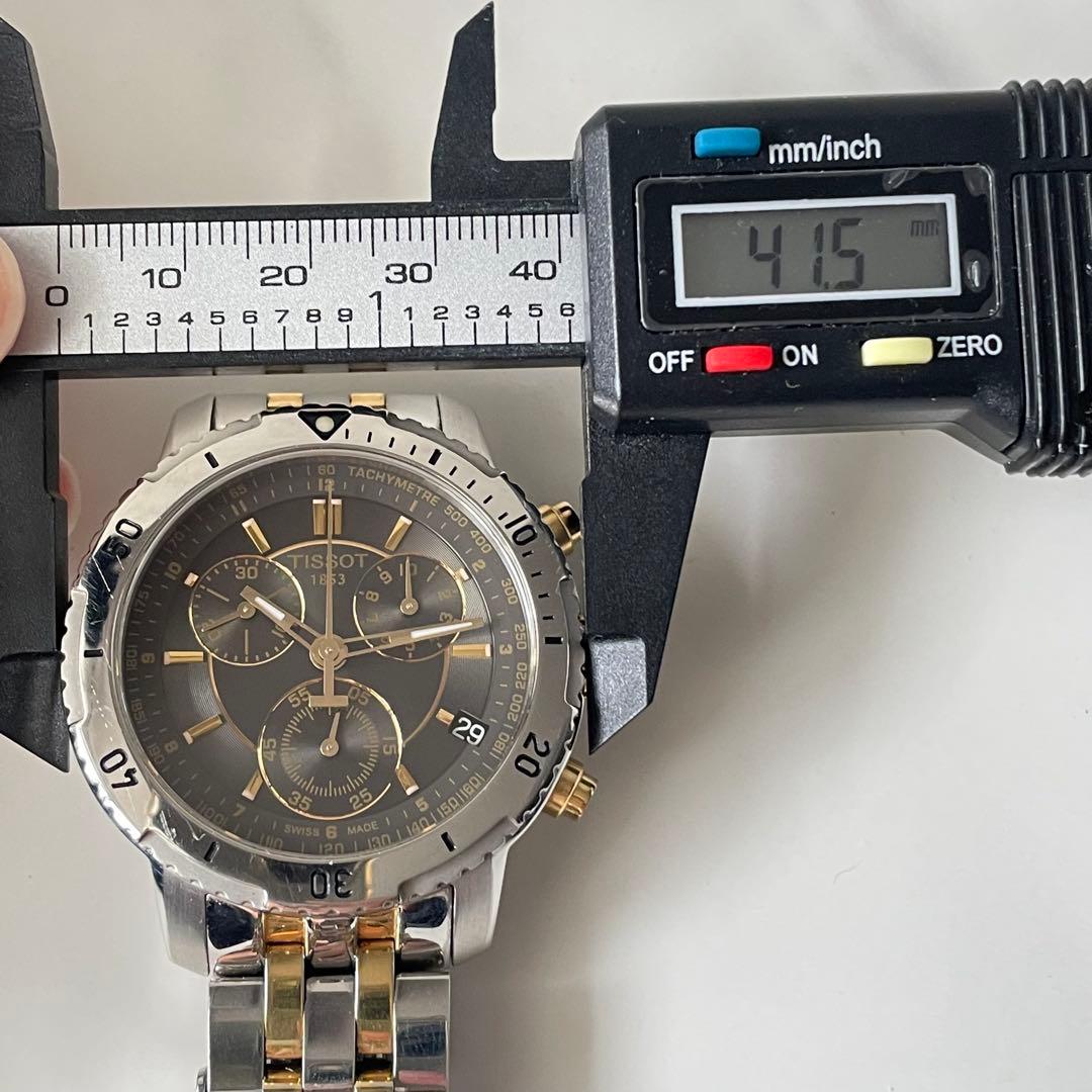 稼動品　TISSOT ティソ　クロノダイバー　コンビカラー　箱付き　腕時計