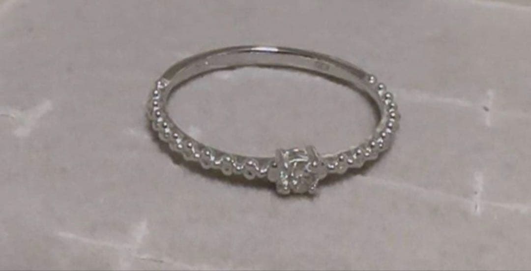 ジュエリーツツミ K10 ダイヤモンドリング