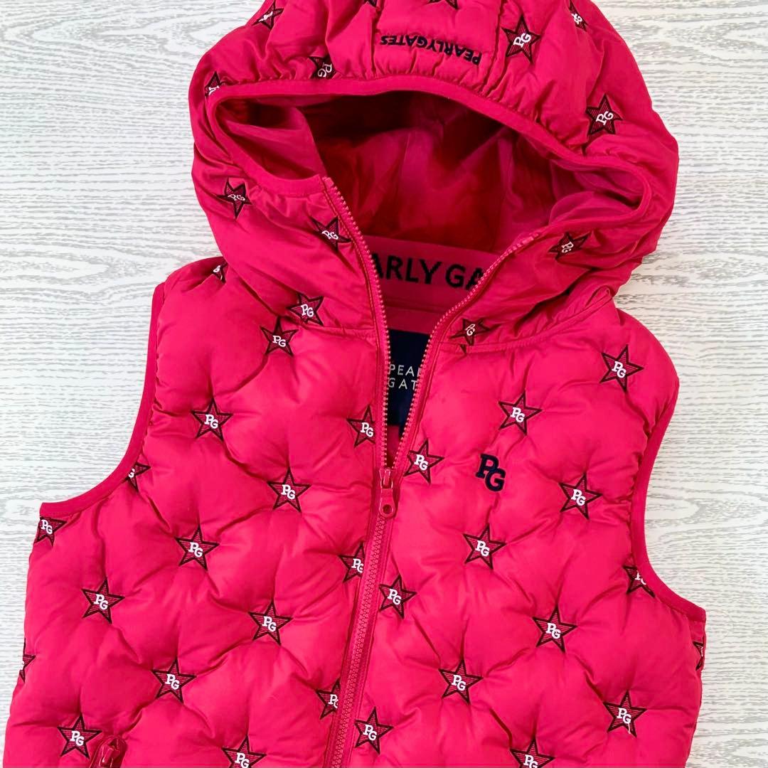 PEARLY GATES パーリーゲイツ　PG89 フルジップ ダウンベスト