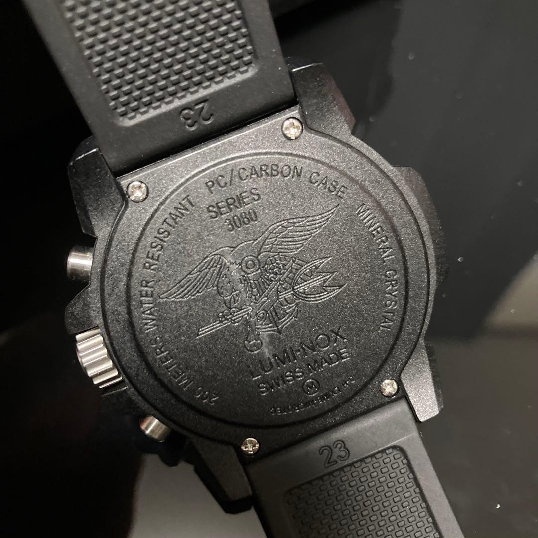 ルミノックス ネイビーシールズ クロノグラフ腕時計 3080