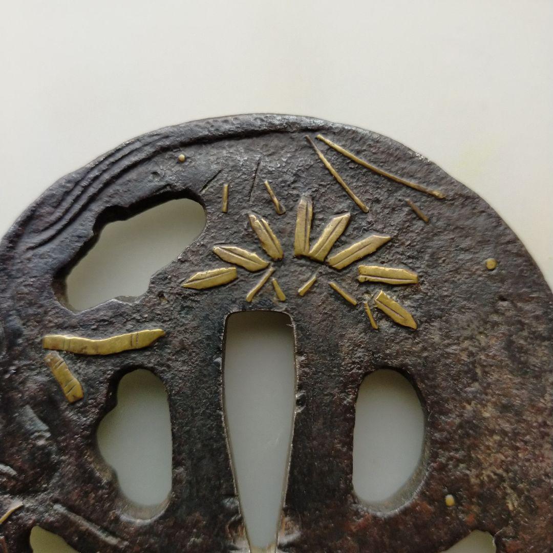 鍔、刀、日本刀、武具、刀装具、骨董品、アンティーク、古美術、美術品