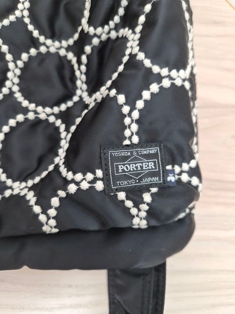 ミナペルホネンポーター ショルダーバッグ ブラック