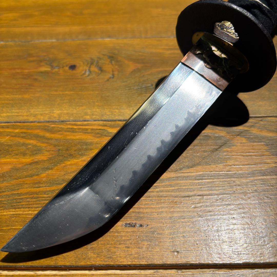 日本刀残欠クラフトナイフNo.95 藤井兼藤 薙刀風拵