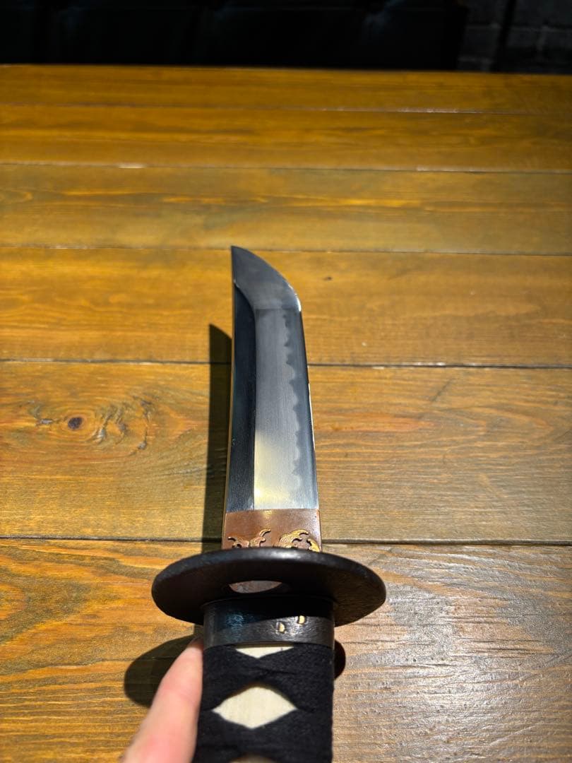 日本刀残欠クラフトナイフNo.95 藤井兼藤 薙刀風拵