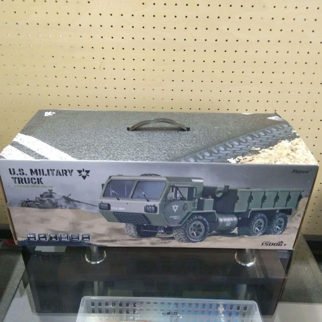 箱潰れ①巨大 48cm カメラ付 ラジコンカー ミニタリー オフロード トラック