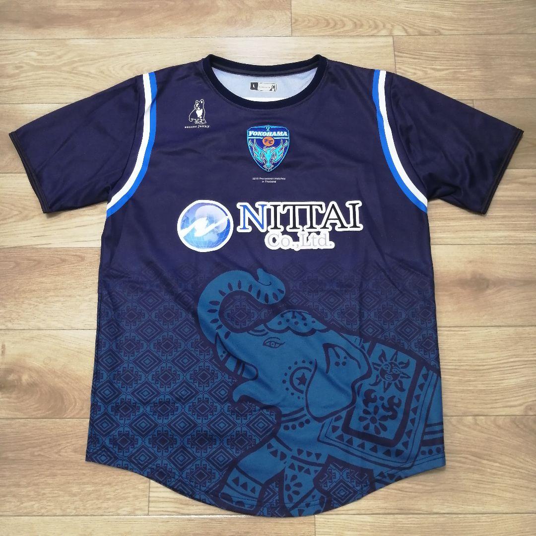 【値下げしました】美品 横浜FC 2015年プレシーズンマッチ ユニフォーム 値下げしました】美品 横浜FC 2015年プレシーズンマッチ ユニフォーム