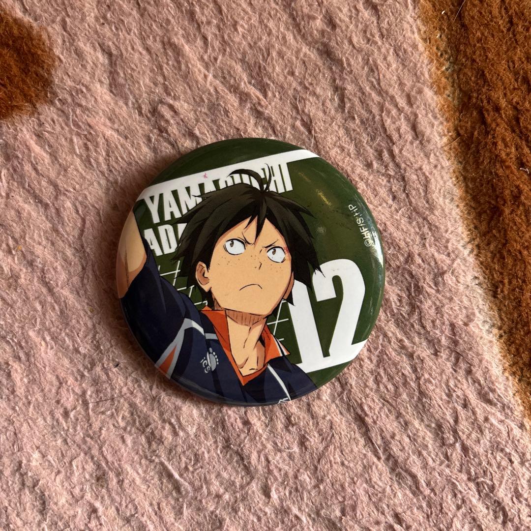 ハイキュー山口忠缶バッジ - メルカリ