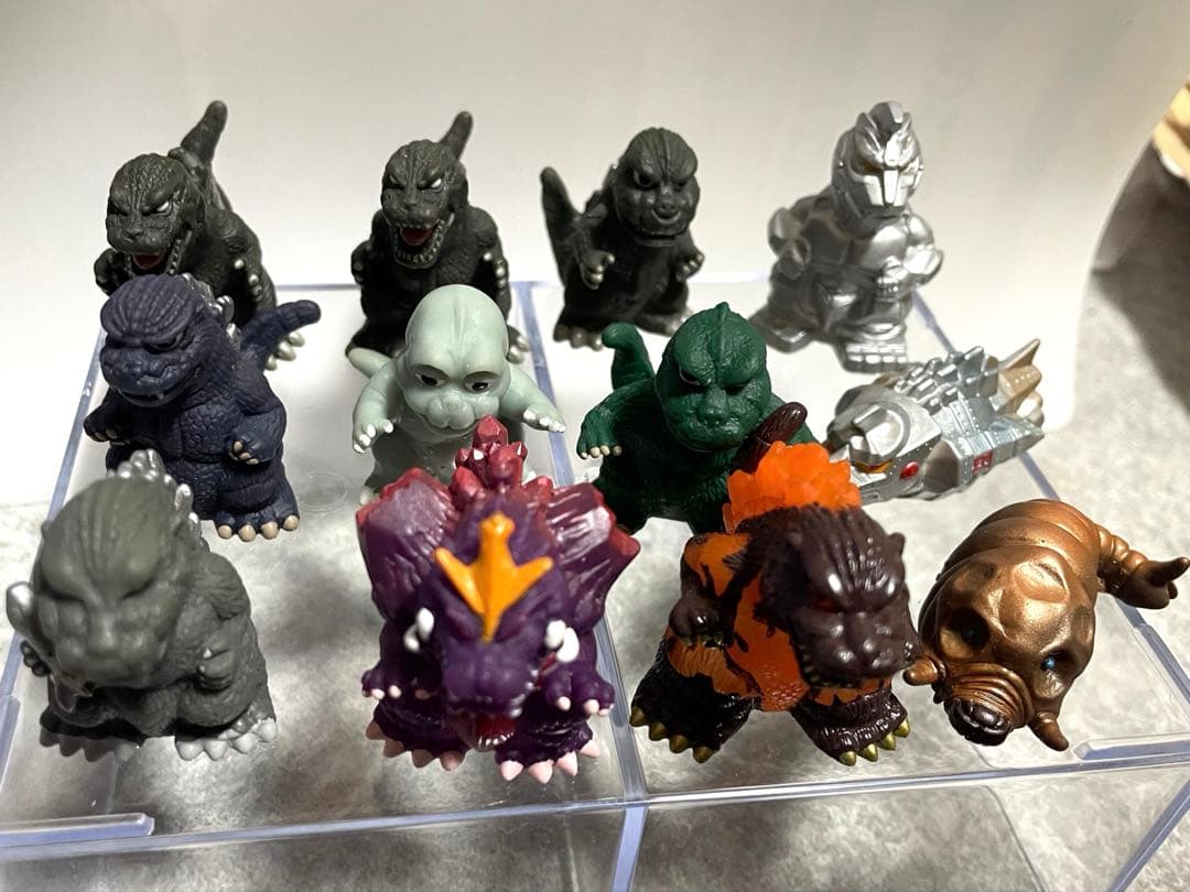 ゴジラ 指人形20種　総攻撃コンプリートセット