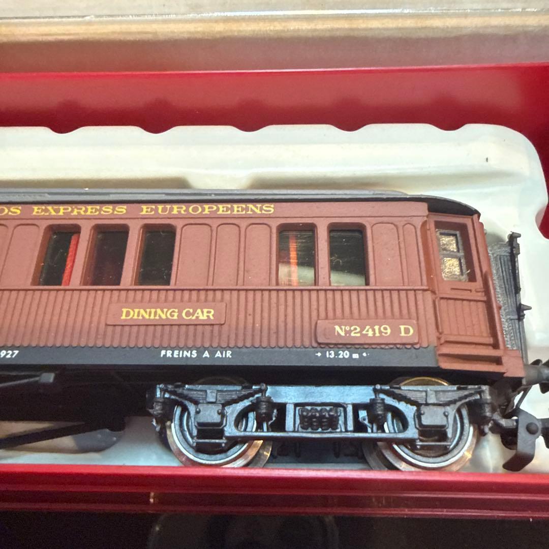 Rivarossi HOゲージ CIWL 食堂車 オリエント急行 元箱付き