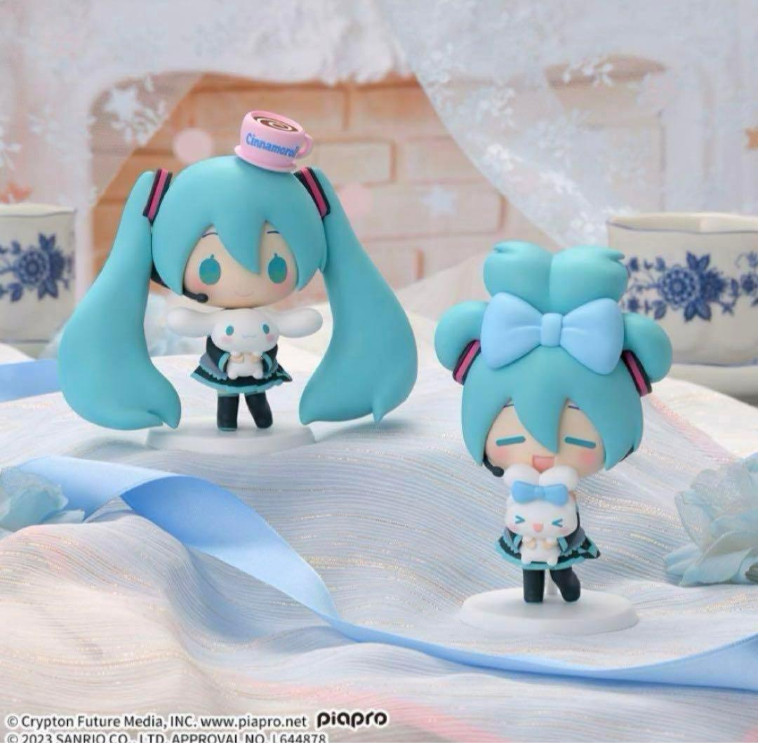 【新品未開封】 初音ミク×シナモロール フィギュア 4種 15体