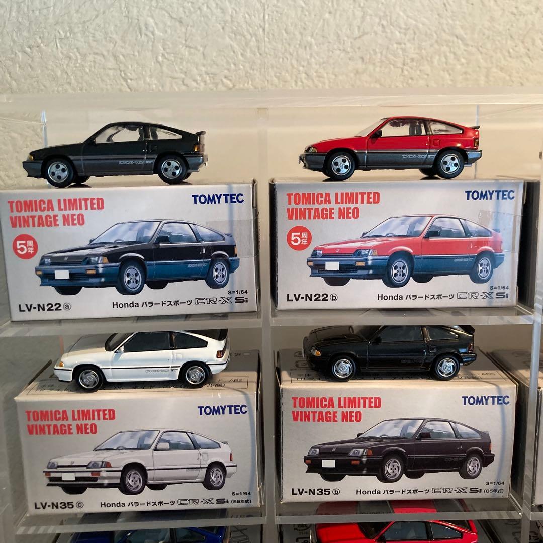 トミカリミテッドヴィンテージネオ　ホンダバラードスポーツCR-X 11台セット