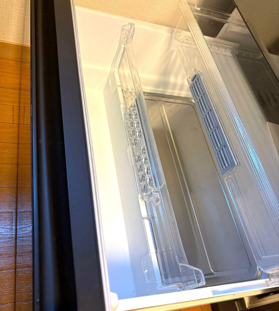 送料込引取可！パナソニックNR-F554WPX 550Lフルフラットガラスミラー