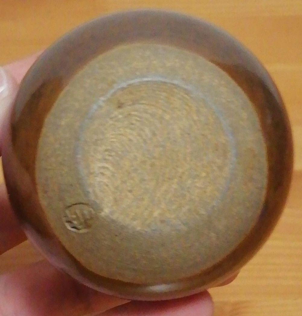 尋牛斎書付 膳所焼 銘『仙人』 瓢 茶入 共箱 茶道具