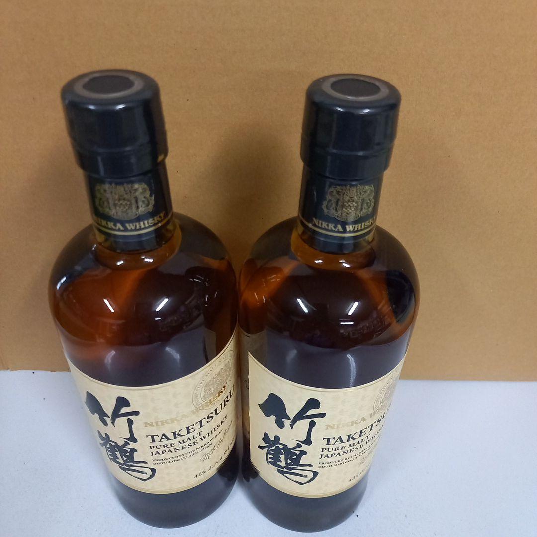 竹鶴◼️ピュアモルトウィスキー△700ml○43％☆2本箱なし