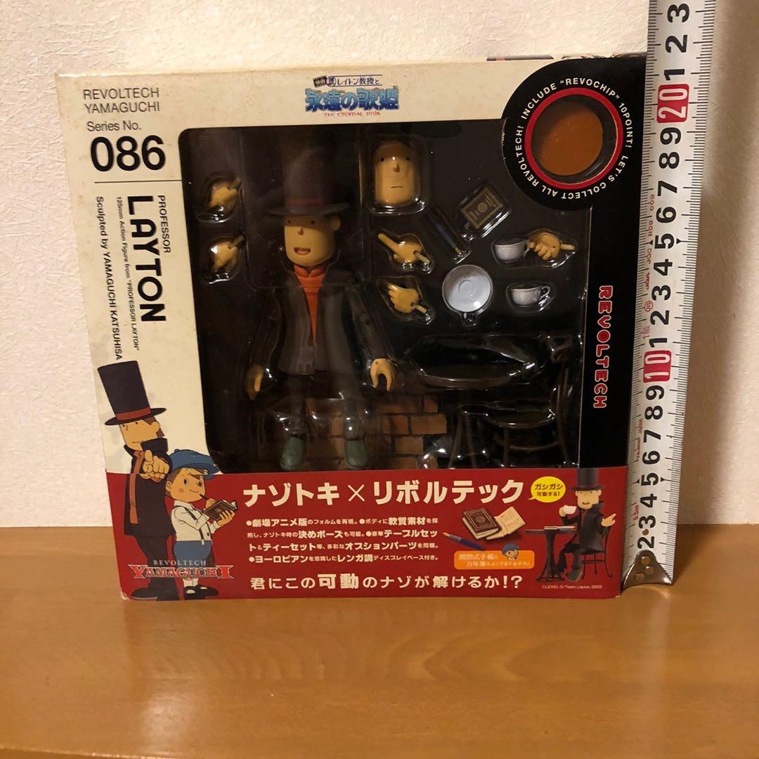 リボルテックヤマグチ No.086 レイトン教授と永遠の歌姫 レイトン教授