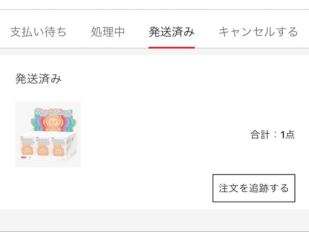 LABUBU Big into Energy ラブブ　アソートBOX