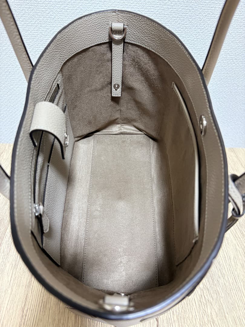 BONAVENTURA ミア　トートバッグ　30 グレージュ　ショルダー付