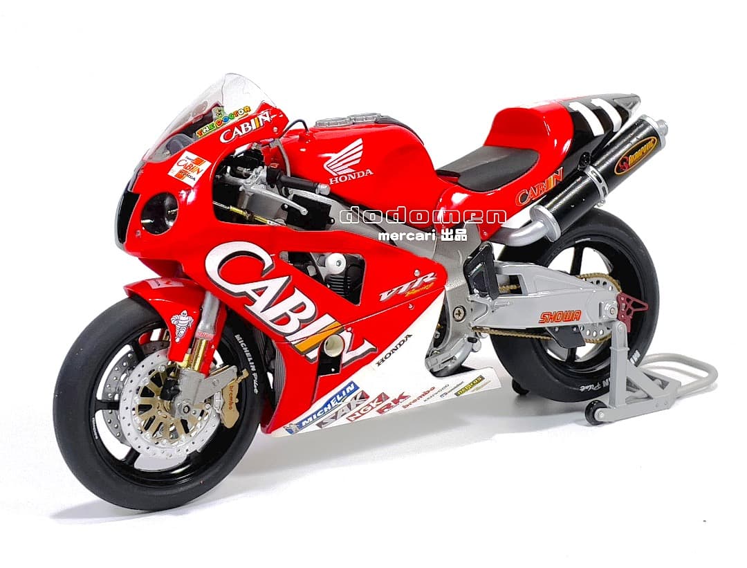 ミニチャンプス 1/12 ホンダ VTR1000 ロッシ 鈴鹿8耐 2001年 1/12